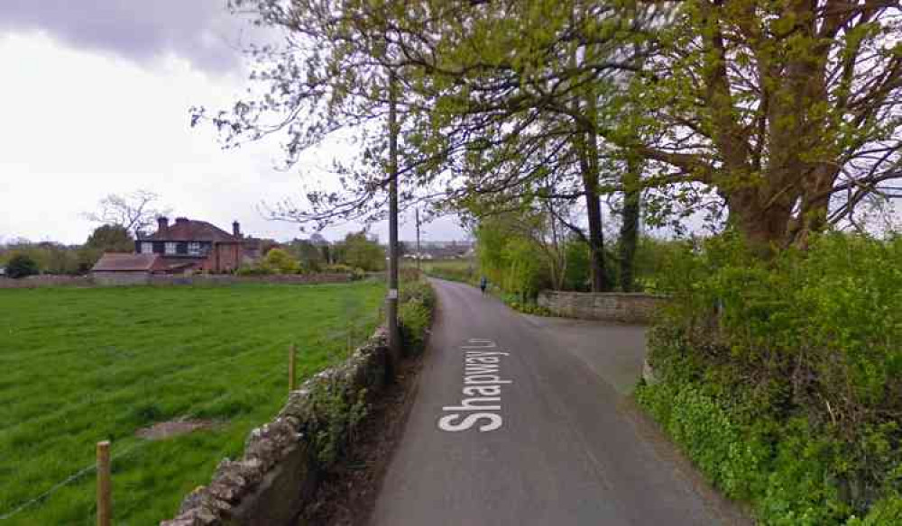 The fire happened at a property in Shapway Lane, Evercreech (Photo: Google Street View)