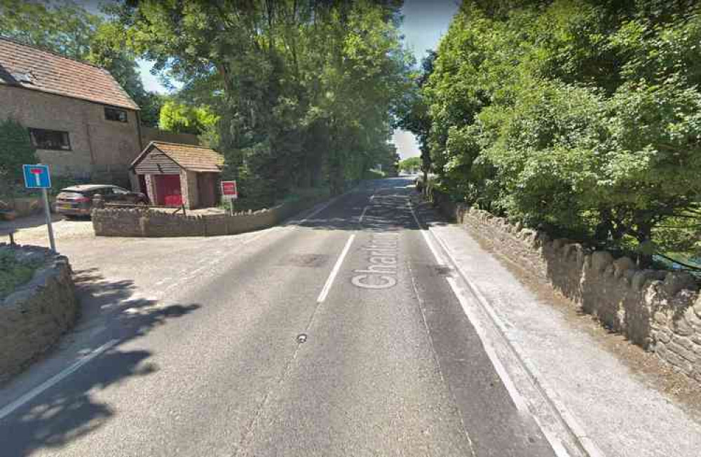 The junction of Frog Lane and the A361 Charlton Road (Photo: Google Street View)