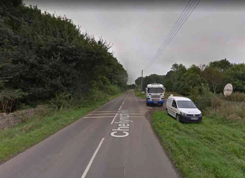 Chelynch Road in Doulting - see today's mobile speed camera locations (Photo: Google Street View)