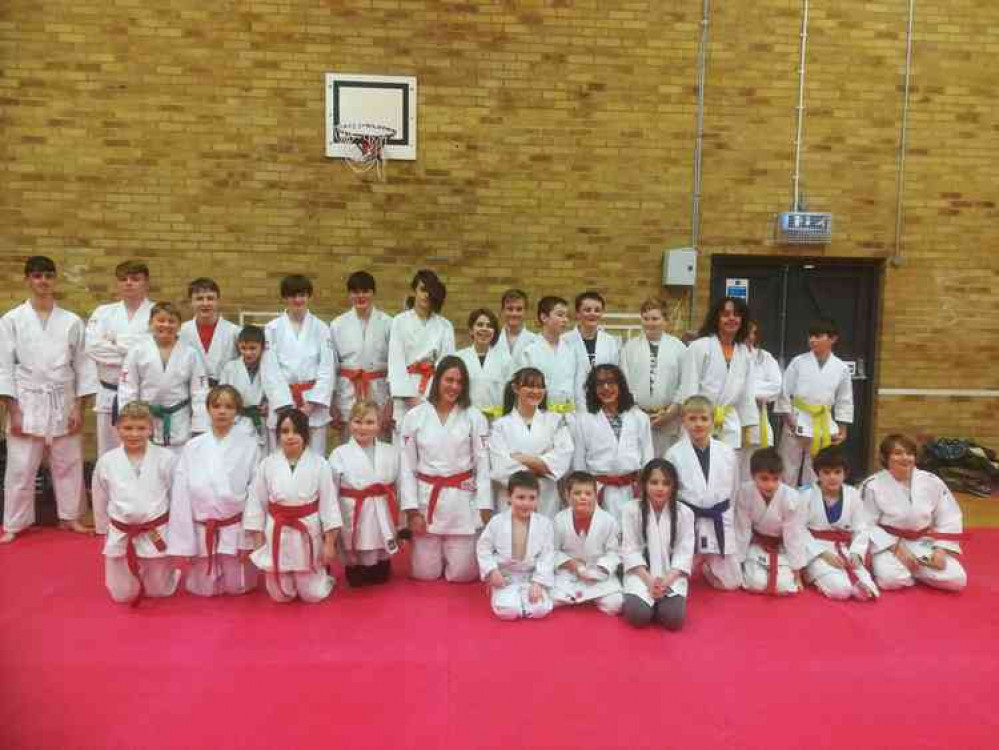 Shepton Judo Club's grading