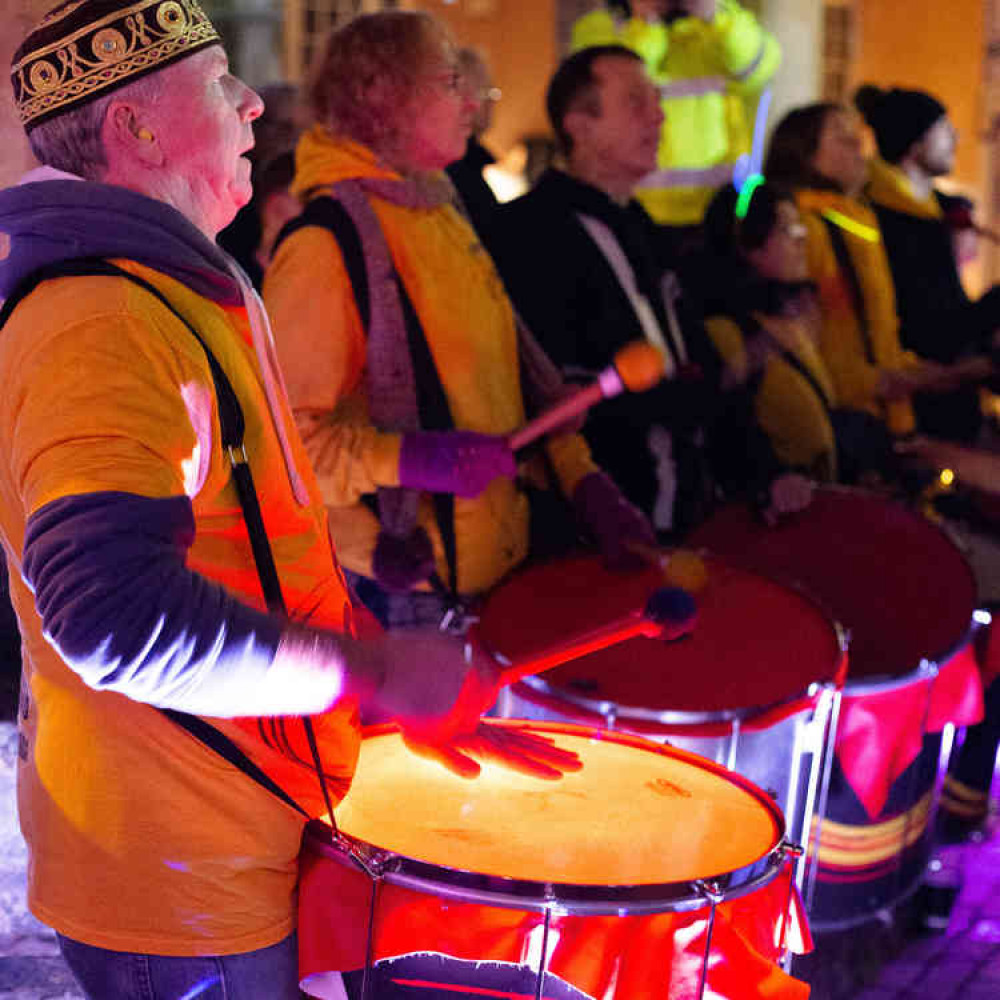 Jamma de Samba drummers