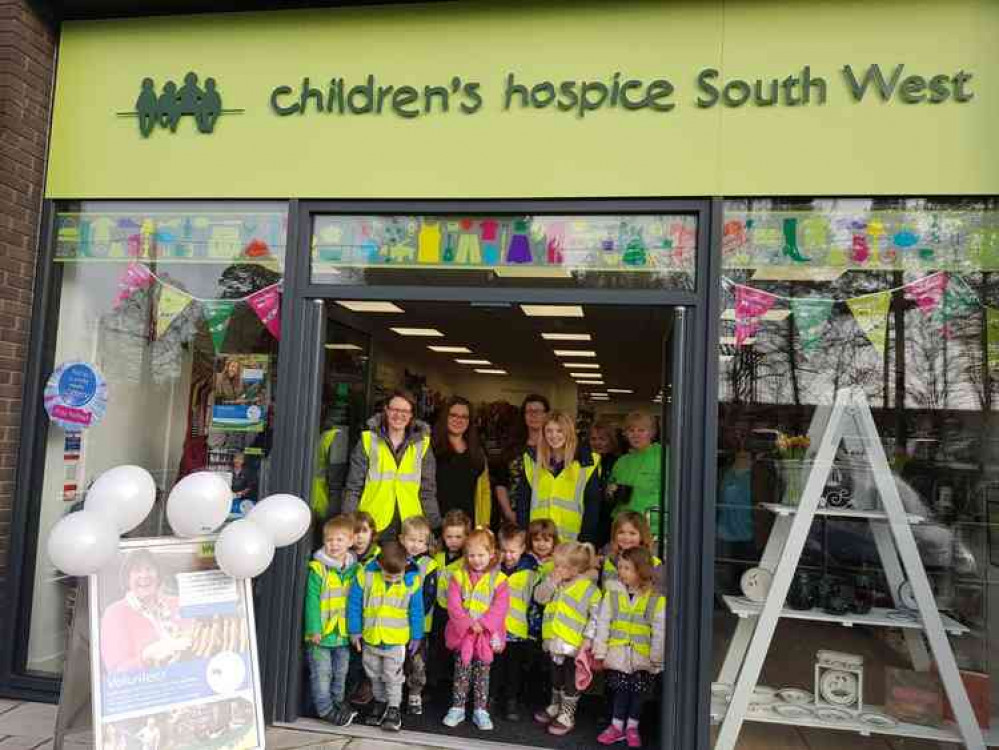 First Steps Nursery visit the new CHSW shop First Steps Nursery visit the new CHSW shop