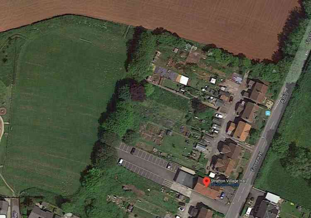 The area where the homes are proposed to be built (Photo: Google Earth)