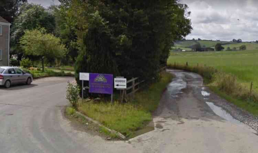 Entrance to the Lambrook Pig Unit in Lamyatt, operated by Wyke Farms (Photo: Google Maps)