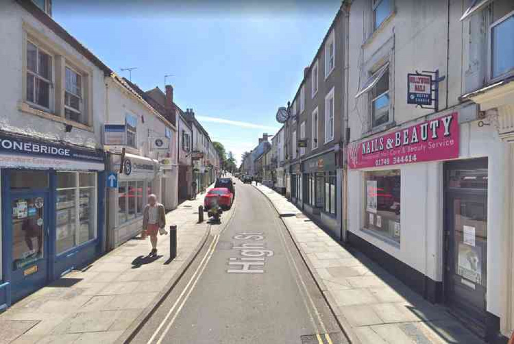 Shepton Mallet High Street (Photo: Google Street View)