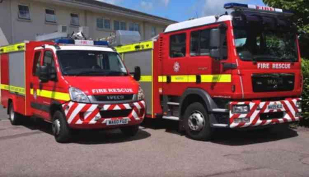 Medium Rescue Pumps (MRPs, right) At The End Of Their Shelf Life Will Be Replaced. CREDIT: Devon And Somerset Fire And Rescue Service