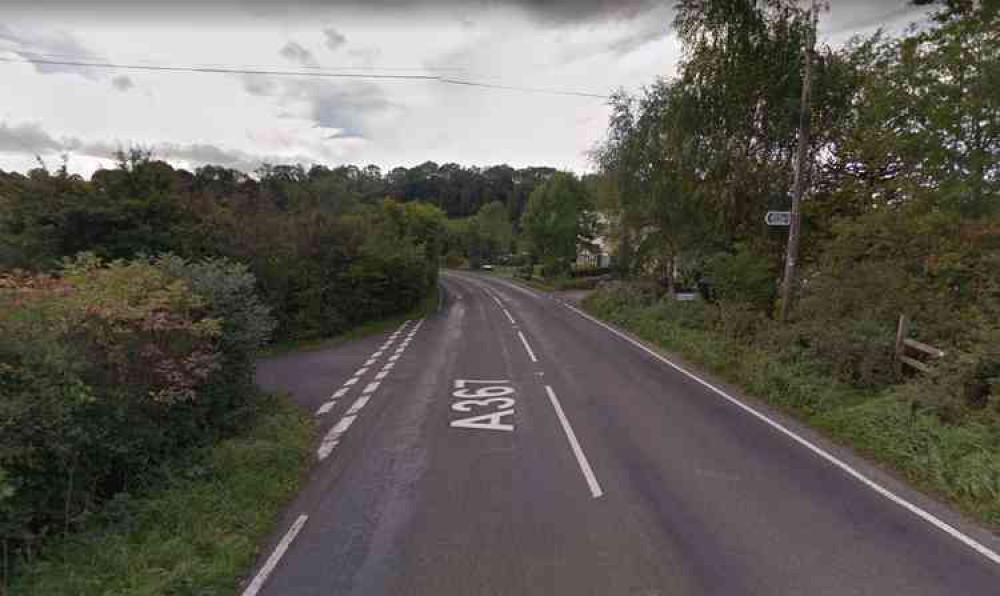 The crash has happened on the A367 in Nettlebridge (Photo: Google Street View)