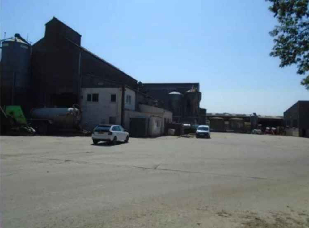 Existing buildings at the Lambrook pig unit in Lamyatt (Photo: Mendip District Council)