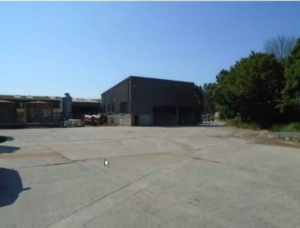 Existing buildings at the Lambrook pig unit in Lamyatt (Photo: Mendip District Council)