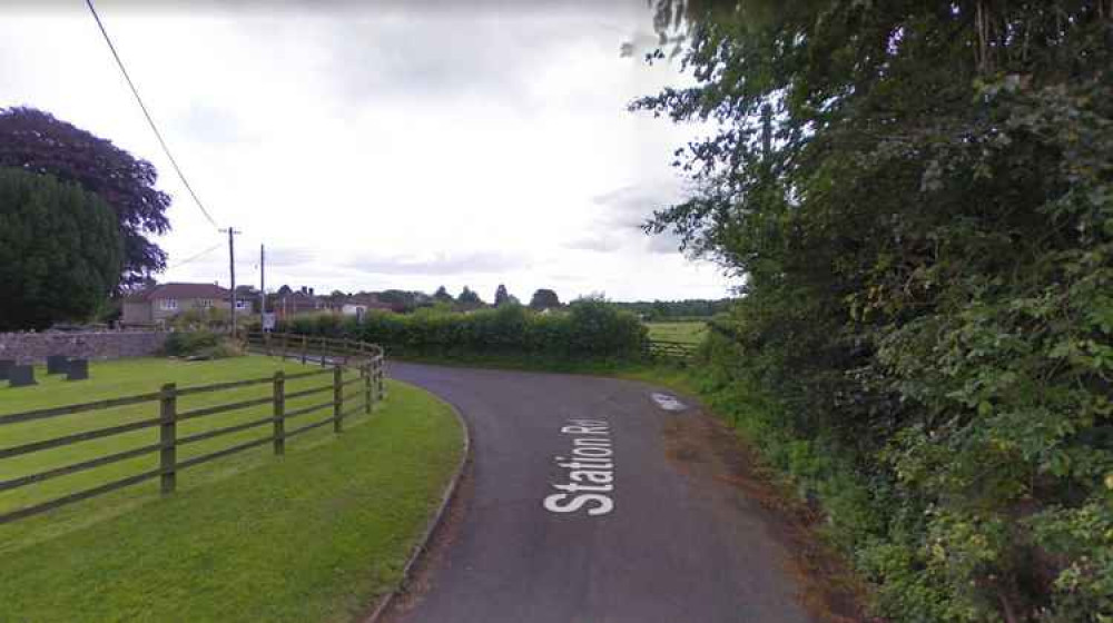 Looking towards the area in Binegar where the homes are proposed (Photo: Google Street View)