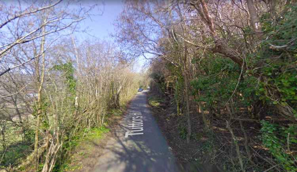 The incident happened in Tuttors Hill, Cheddar (Photo: Google Street View)