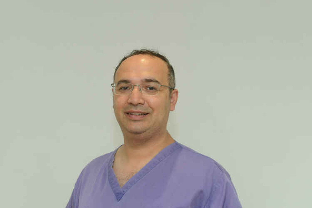 Orthopaedic surgeon Firas Arnauot, who has had text books authored by him ranked as among the best in the world