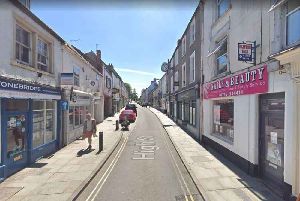 Shepton Mallet High Street (Photo: Google Street View)