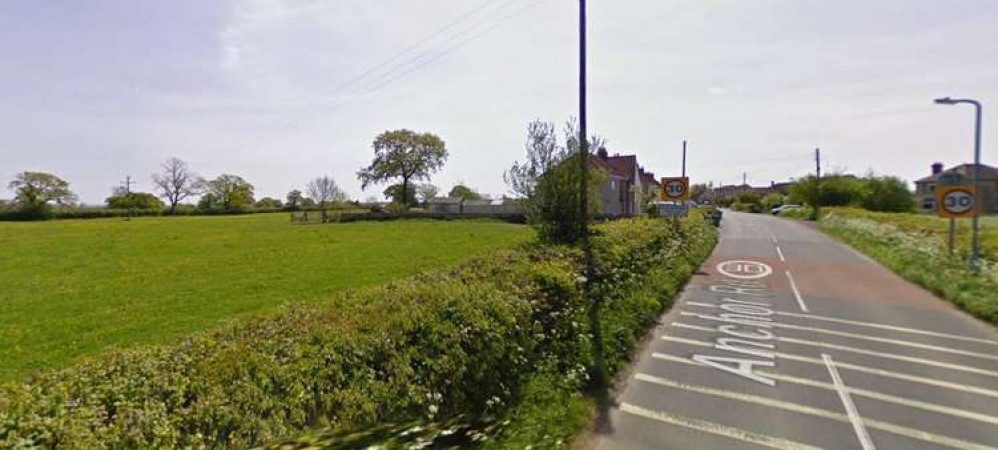 Proposed site of 63 new homes on Anchor Road in Coleford (Photo: Google Maps)