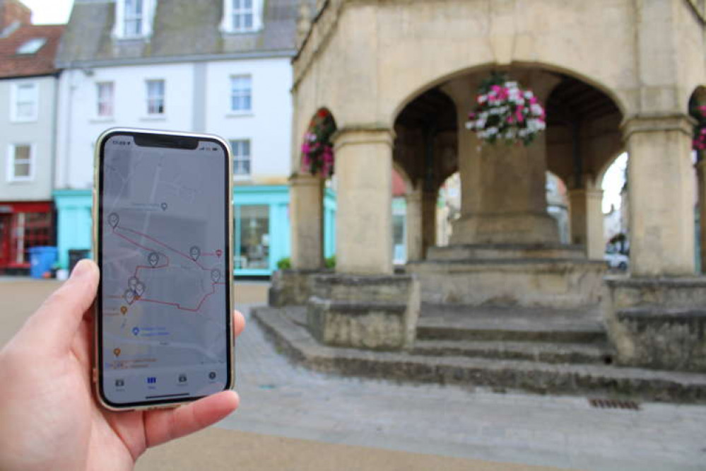 Shepton Mallet's Heritage Trails app