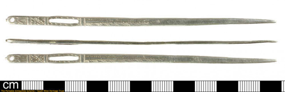 The silver bodkin what was found in Wanstrow (Photo: British Museum/South West Heritage Trust)