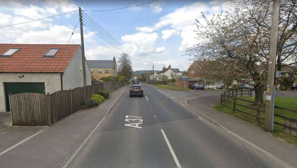 The crash happened on the A37 Whitstone Road in Shepton Mallet (Photo: Google Street View) The crash happened on the A37 Whitstone Road in Shepton Mallet (Photo: Google Street View)