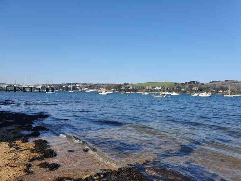 Taken by Chloe-Mai Burrows: "The little beaches down in town are always quiet so perfect for a time like this, especially when you have a nervous dog too."