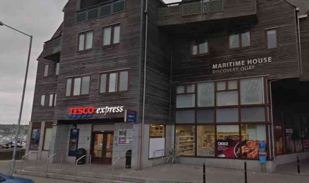 Tesco Express Falmouth. Credit: Google