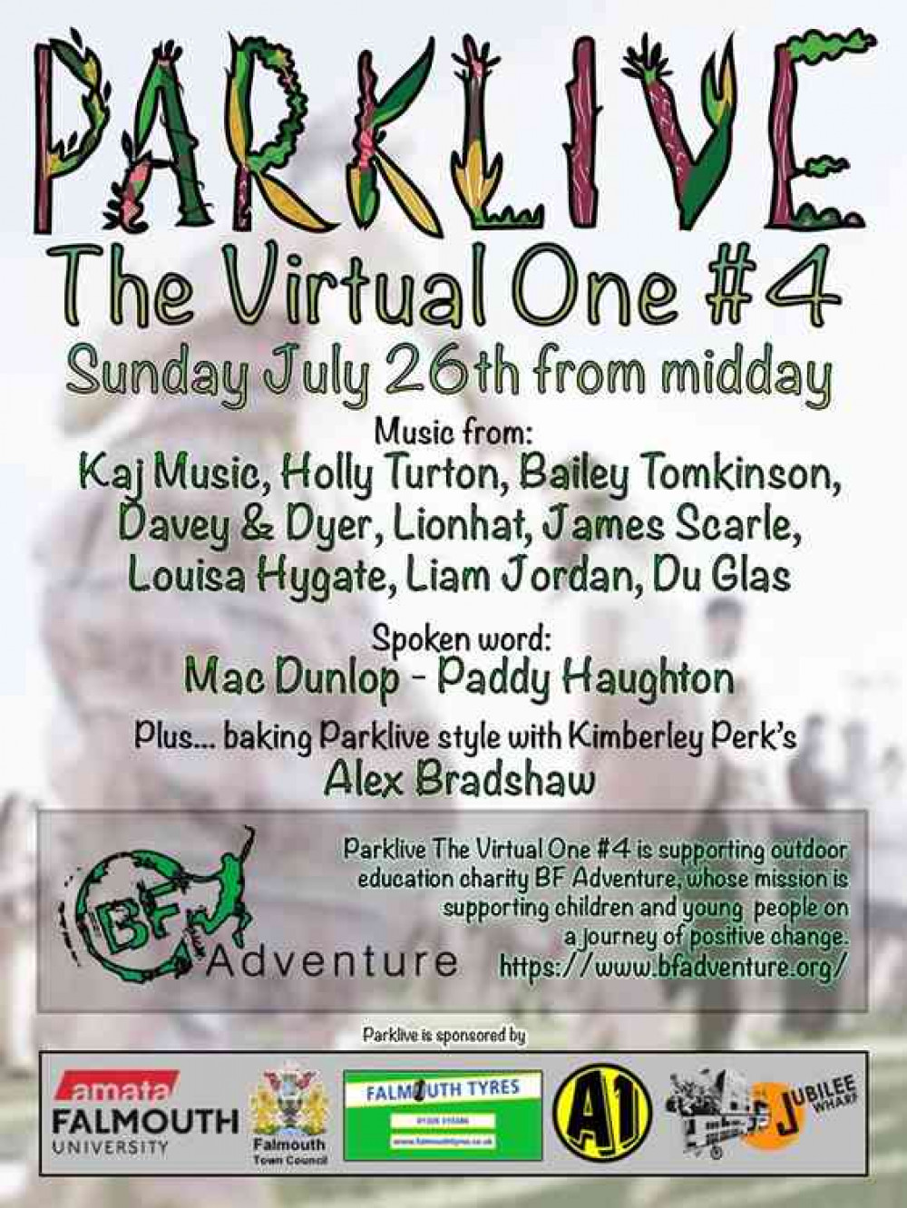 Parklive Lineup Announced Parklive Lineup Announced
