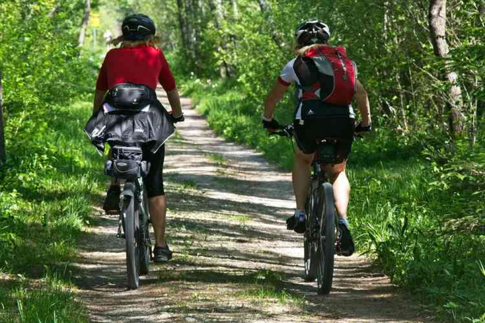 People cycling. File pic.