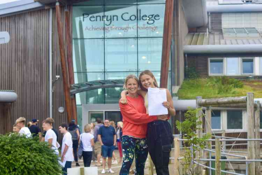 Former Head Girl, Dora Revell, pictured with her mother Former Head Girl, Dora Revell, pictured with her mother