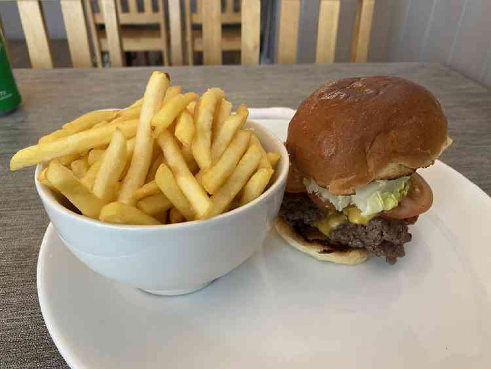 Double Bacon Cheeseburger from Cafe Strand