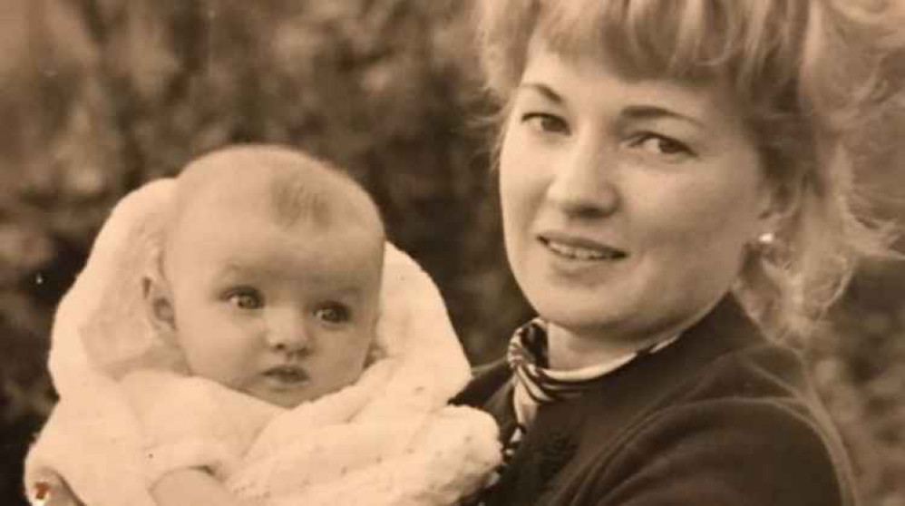 Ruth Cicale and her mother.