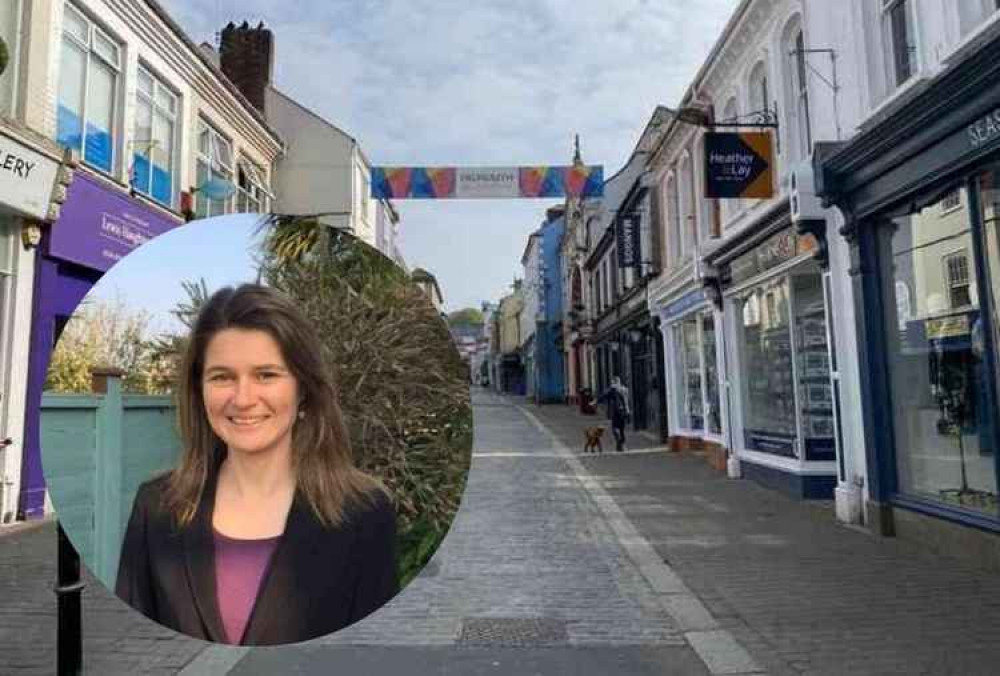 Jayne Kirkham discusses Falmouth's bid for revitalisation fund.