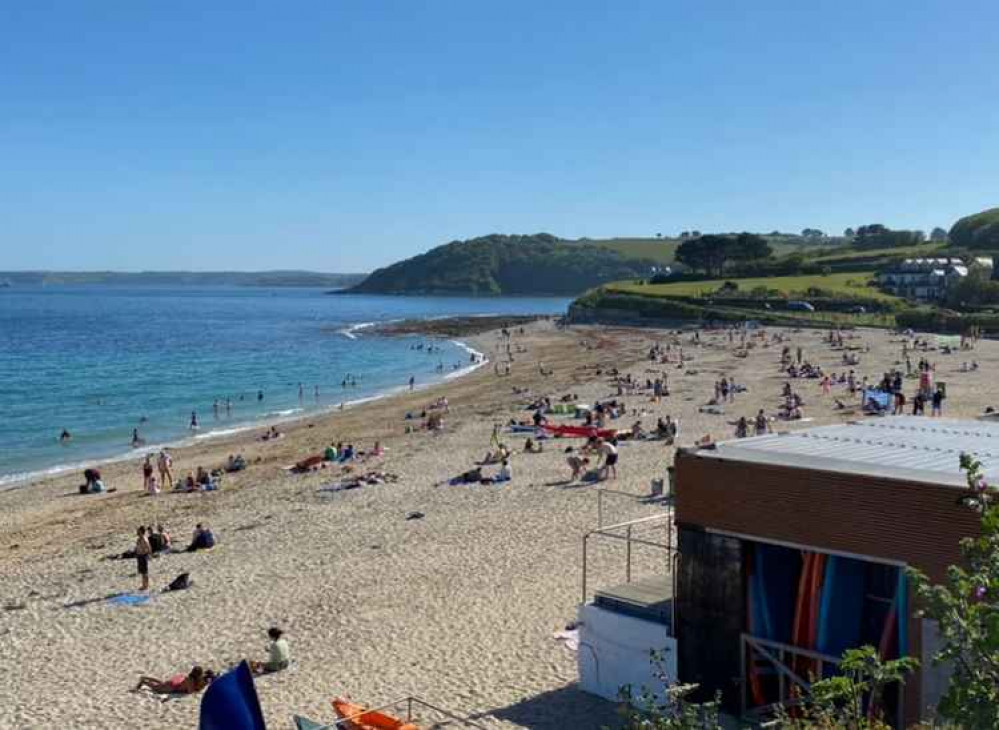 Gyllyngvase Beach. Gyllyngvase Beach.