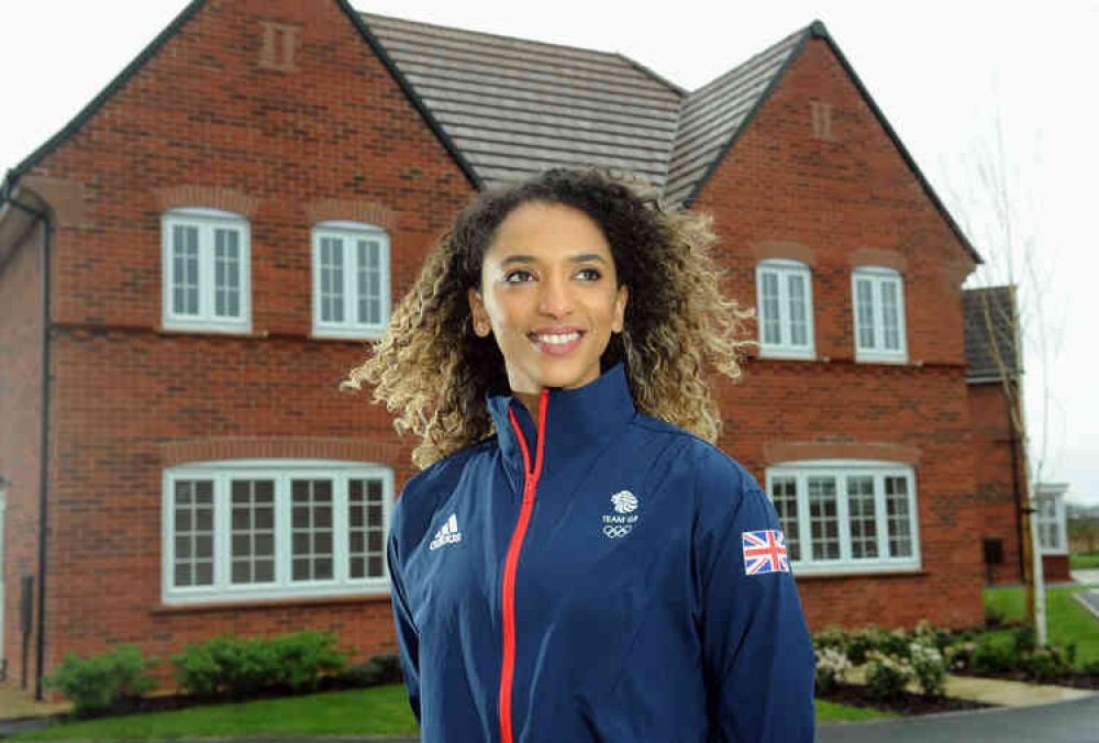 World Championship silver medallist sprinter Laviai Nielsen helped to launch this year's £1million Building Futures funding scheme, which is being delivered by Persimmon Homes in partnership with the British Olympic Association.