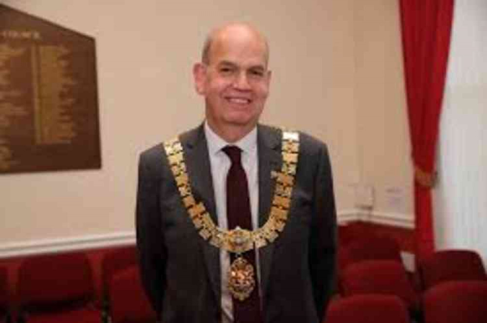 Felixstowe mayor Nick Barber