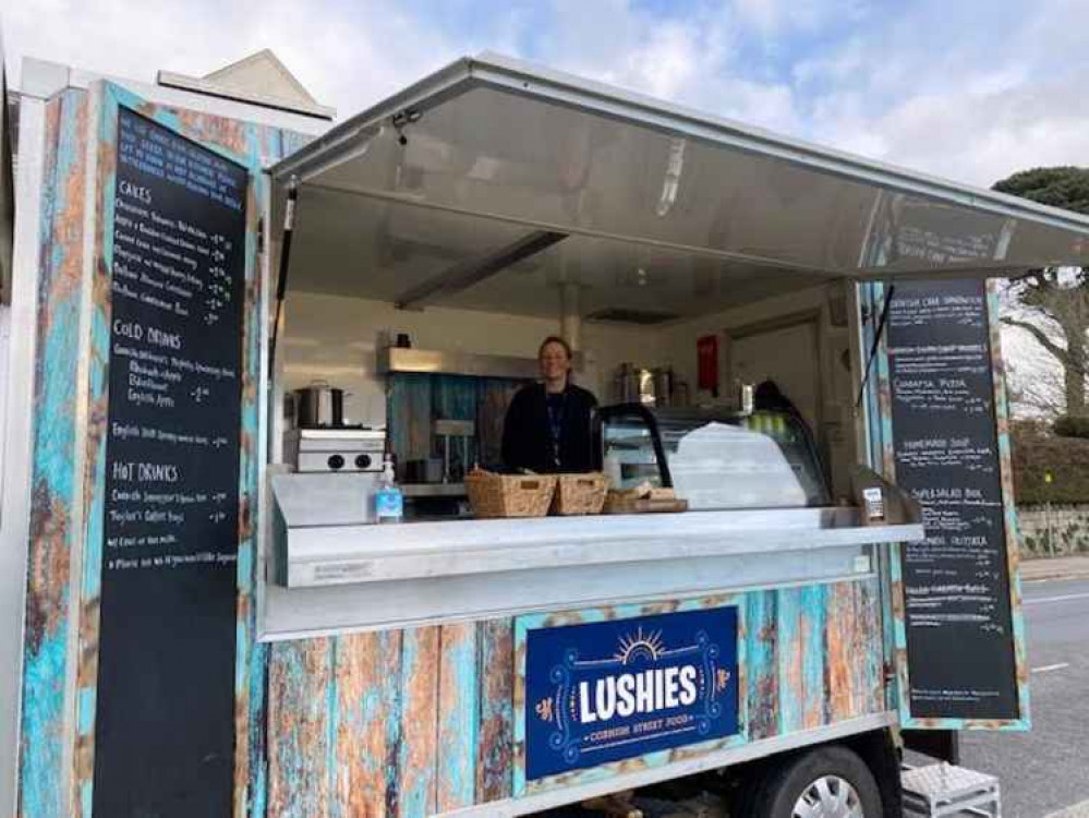 Nicola Jones, Lushies Cornish Street Food. Nicola Jones, Lushies Cornish Street Food.