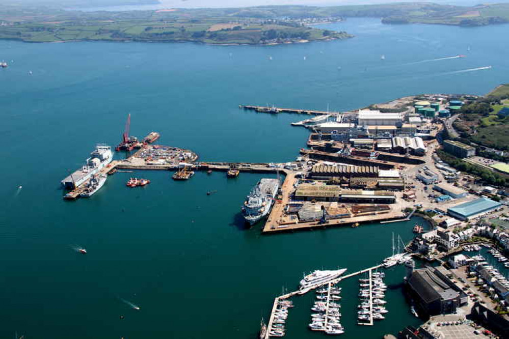 Falmouth Docks.