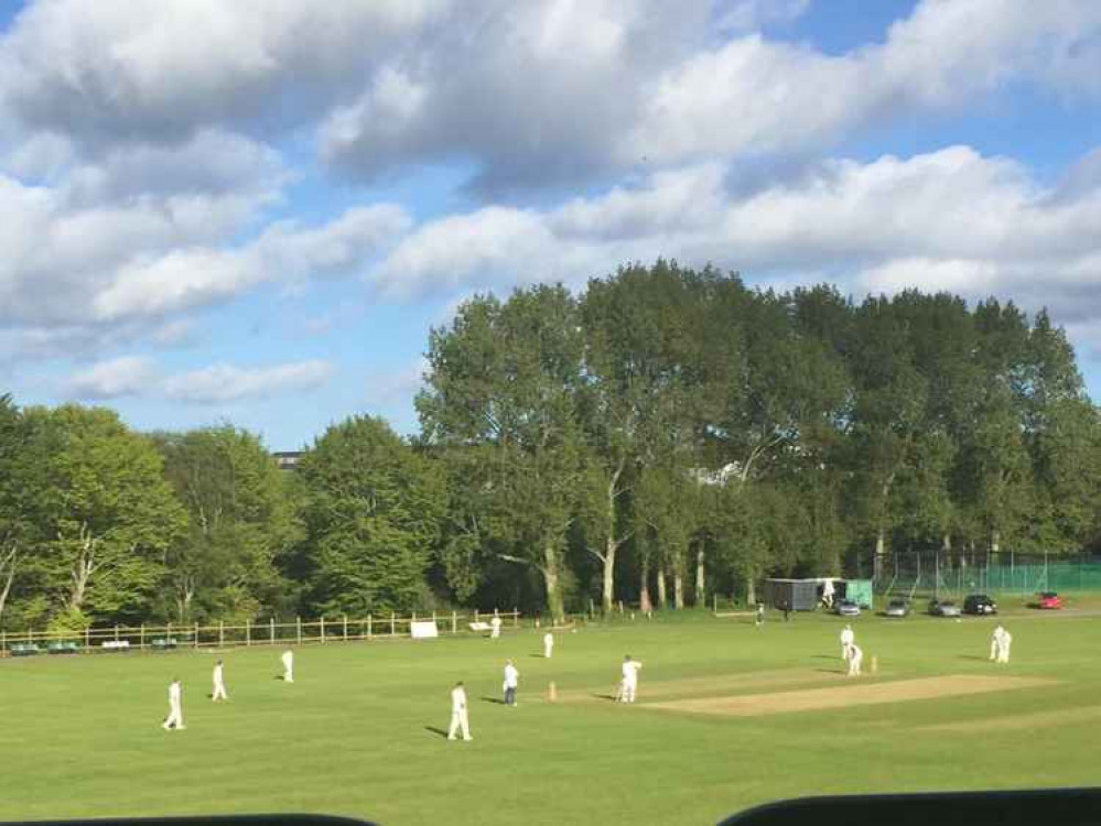 A match between Falmouth 2nd XI v Falmouth1st XI.