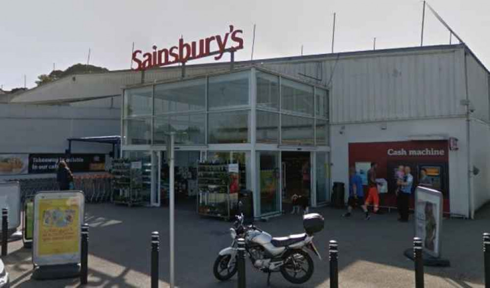 Sainsburys Falmouth.