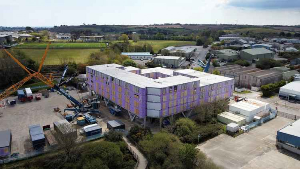 A photo of the student accommodation, taken by Christopher Thom. A photo of the student accommodation, taken by Christopher Thom.