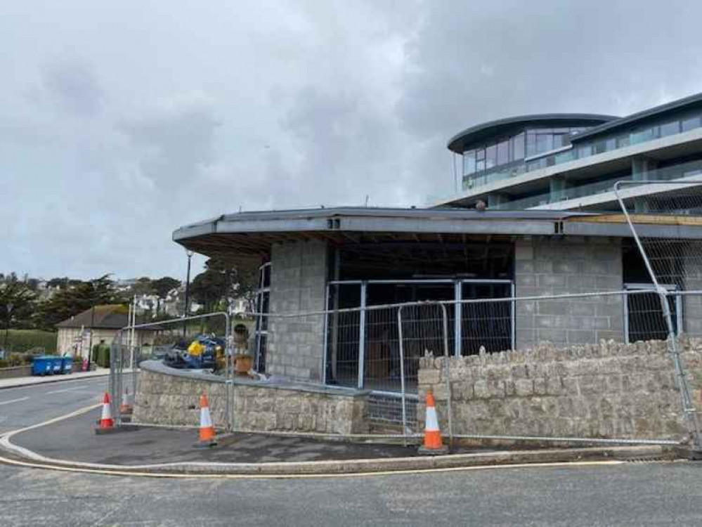 Work continues on the new Co-op store at The Liner.