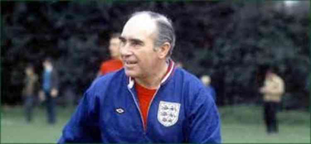 Sir Alf as the World Cup winning England manager