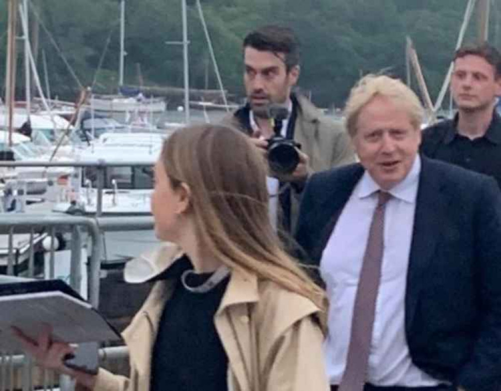 Boris at Mylor Yacht Harbour. Taken by Flynn Hunter.