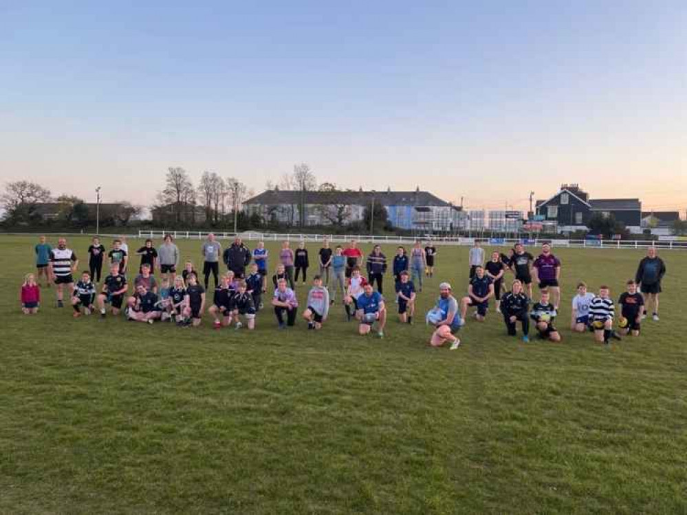 Touch Rugby in Falmouth!