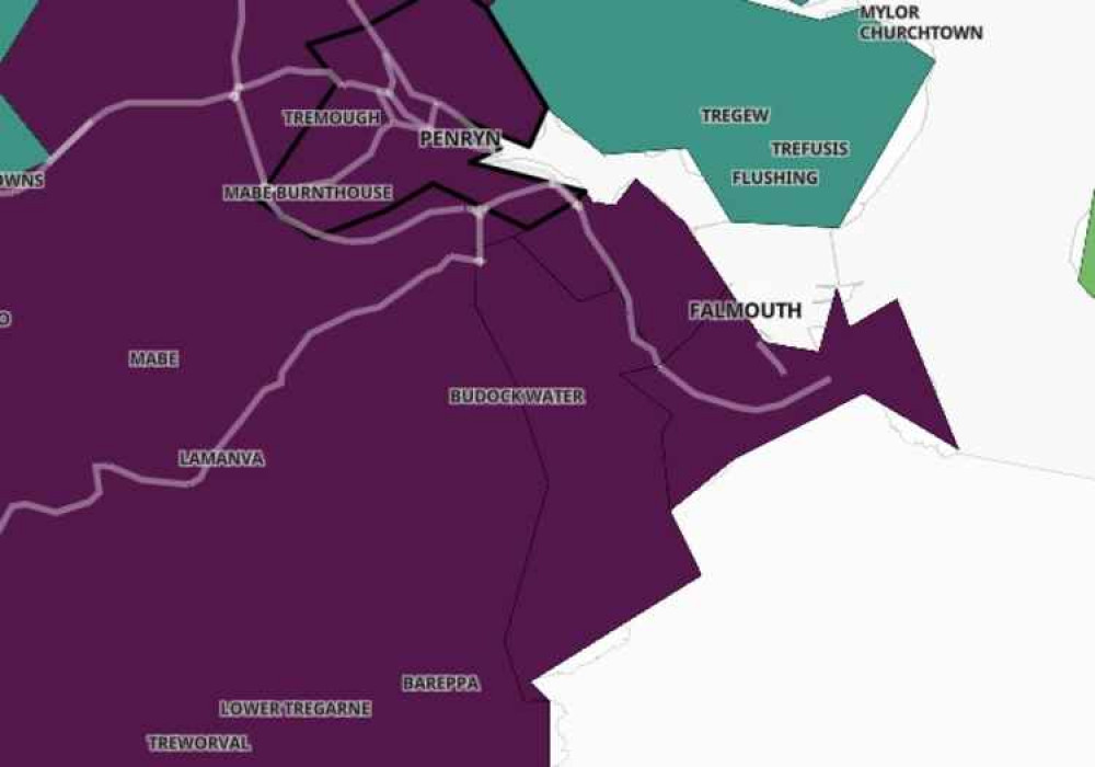 Covid map. Credit: Gov.uk coronavirus.