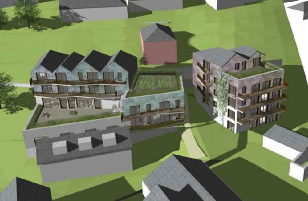 The plans for the development. Cornwall Council / planning.