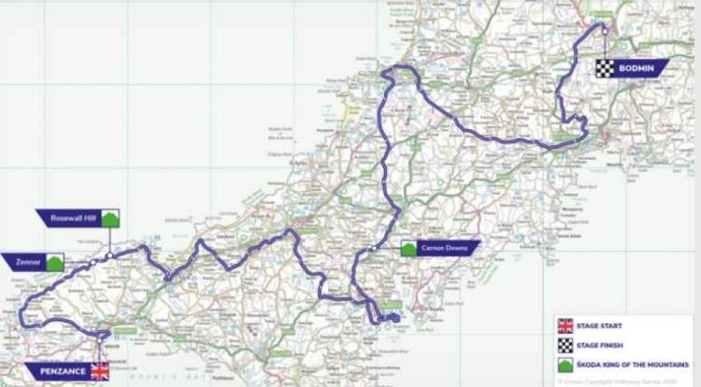 The first stage of the race. Credit: Tour of Britain.