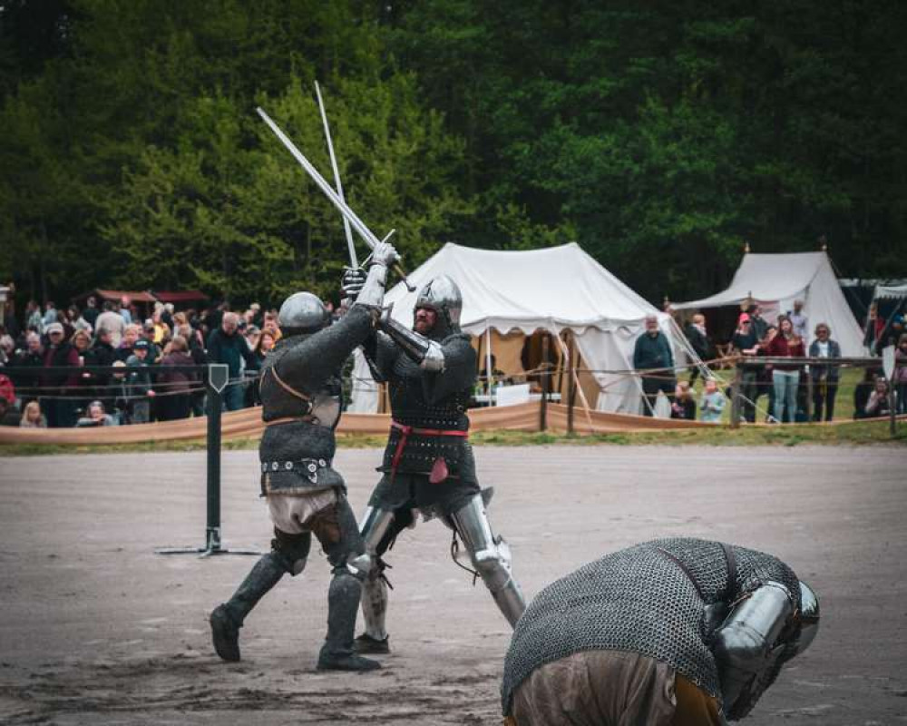 Knight's tournament coming to Pendennis Castle next week.