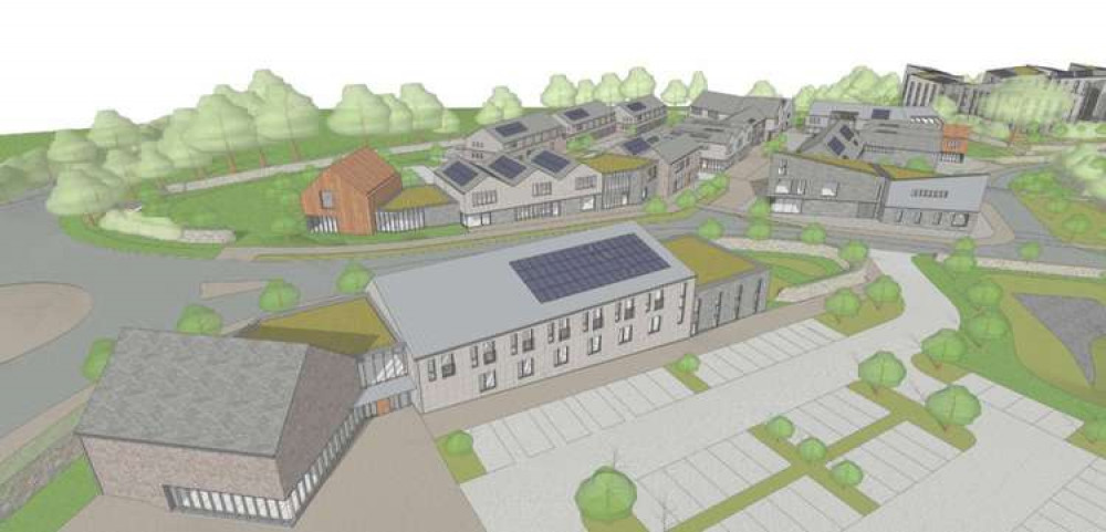 Design of the student village courtesy of Cornwall Council.