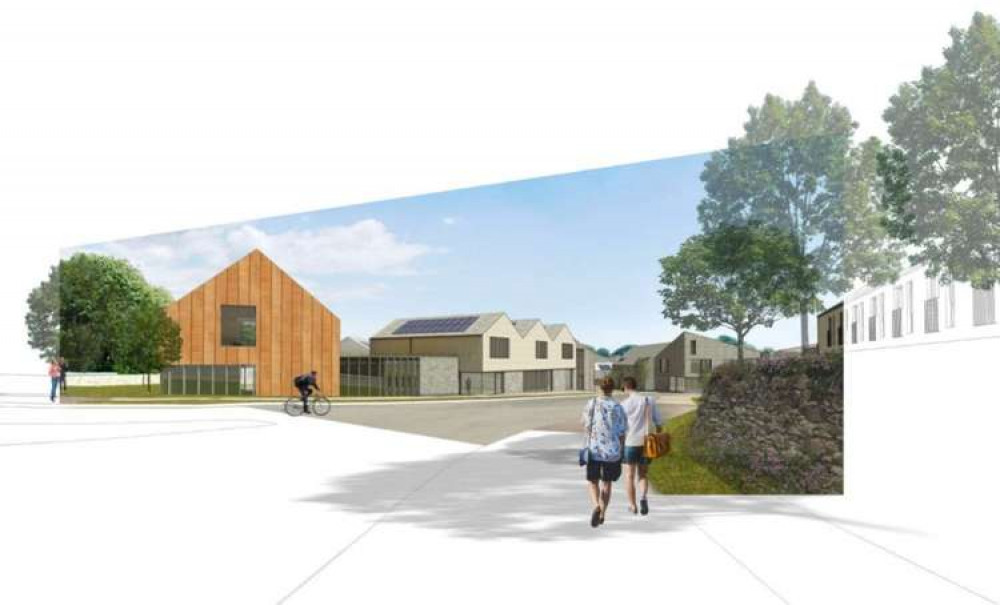 Design of the student village courtesy of Cornwall Council.