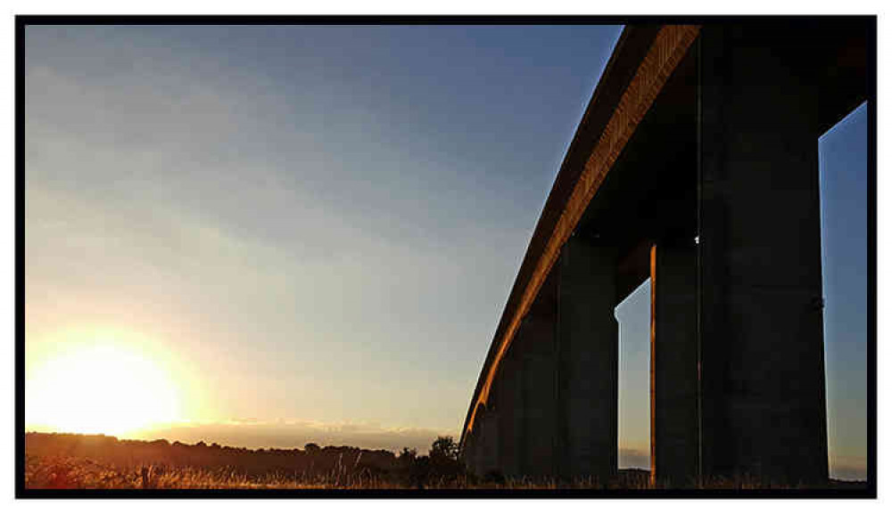 Orwell Bridge will stay open longer from Felixstowe during high winds - Picture Shaun Sams