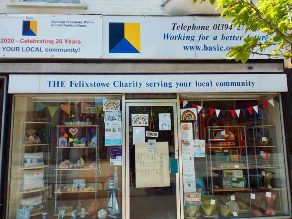 Charity shops closed to the public