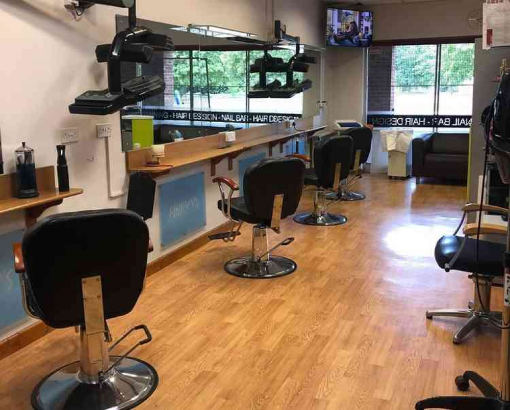 Sparkling salon after deep clean